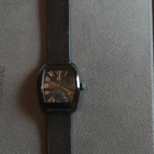 Michele Black Ladies Watch